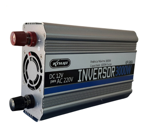 Transforme 12v Em 220v Com O Inversor Knup Kp-546a