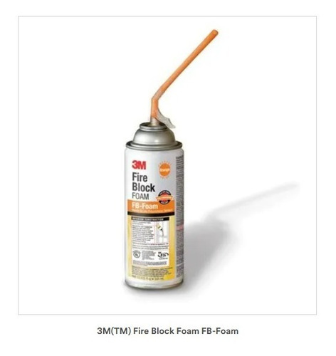 3m Espuma Expansiva Bloqueador De Fuego, Naranja (330 Ml)