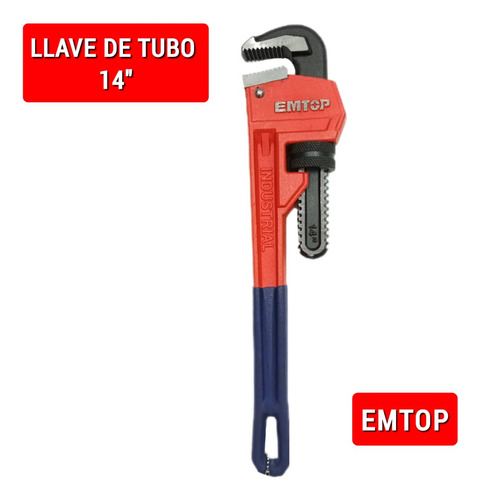 Llave De Tubo 14  Emtop Somos Tienda Física 