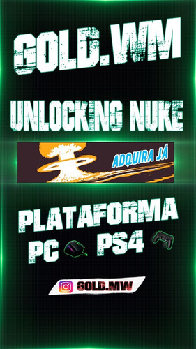 Call Of Duty Modern Warfare Nuke + Calling Card