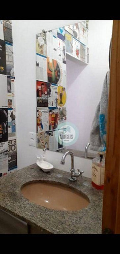 Imagem 2 de 14 de Casa Com 3 Dormitórios À Venda, 120 M² Por R$ 350.000,00 - Vila Humaitá - Santo André/sp - Ca0185