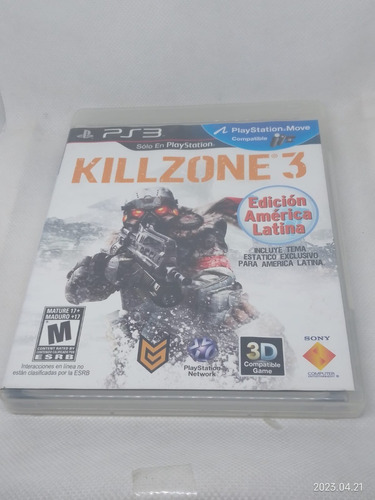 Killzone 3 Ps3 Seminuevo