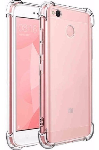 Forro Clear Esq. Reforzada Xiaomi Redmi 6 Redmi 6a Note 5