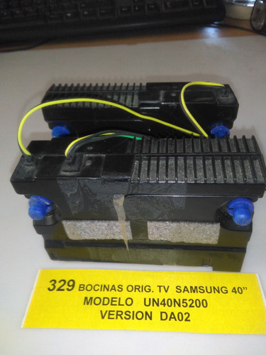 Par De Bocinas Originales Tv Samsung 40 Mod. Un40n5200 (Usado)