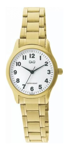 Reloj Para Mujer Q&q C09a C09a-012py Dorado