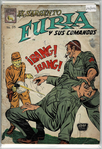 Comic El Sargento Furia 275 La Prensa