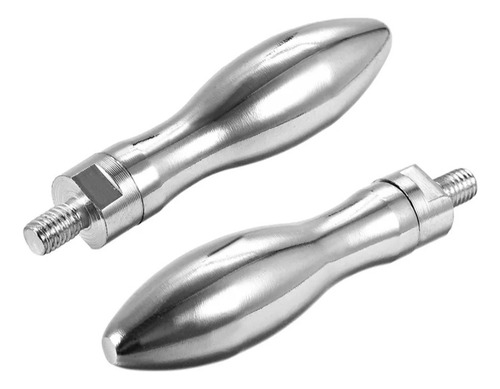 2 Perilla Niveladora Con Tornillo M8x12mm Manijas Giratorias