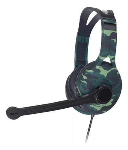 Auriculares Gamer Compatible Ps4 360 Y Pc Camuflados Con Mic