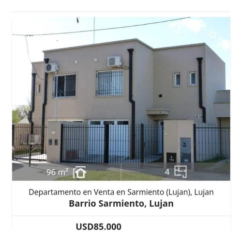 Departamento En Venta En Lujan