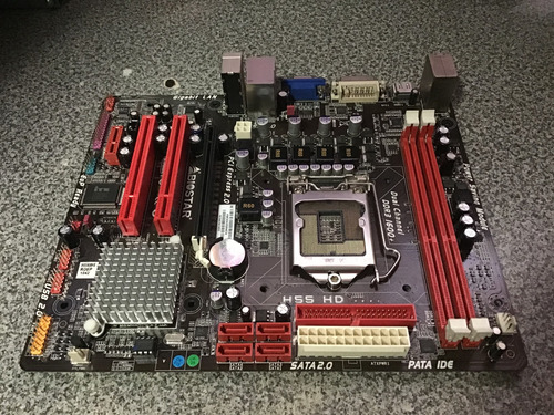 Tarjeta Madre Biostar H55 Hd Socket 1156 Ddr3 (Usado)