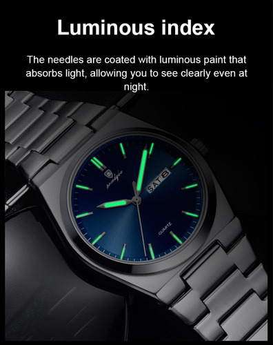 Relojes De Alta Gama Relojes Impermeables Inoxidables Platea
