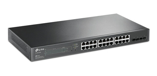 Switch Tp-link Poe+gigabit+4 Sfp Tl-sg2428p Smart 24 Puertos