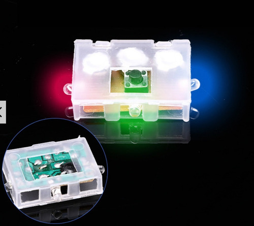 Dispositivo Led Fabricación Calzados Zapatillas Luz X100 Par Luz Rgb