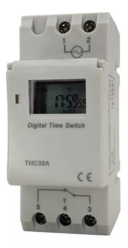 Rele Interruptor Temporizador Timer Thc 30a 110v