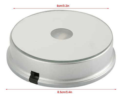 Colorida Base De Soporte De Pantallas De Cristal Led De Luz