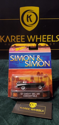 Hot Wheels/simon & Simon/'57 Chevy Bel Air Convertible