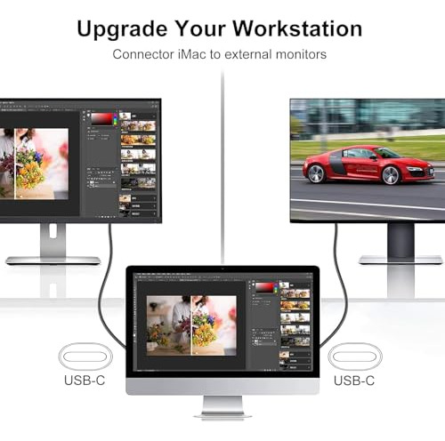 Cable Usb C A Dvi De 6 Pies, Compatible Con Conexin Rapida Y
