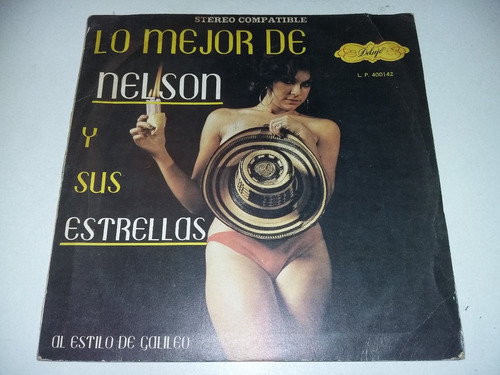 Lp Vinilo Disco Acetato Viny Lo Mejor De Nelson Salsa