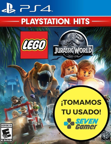 Lego Jurassic World Ps4 Juego Fisico Sellado Sevengamer