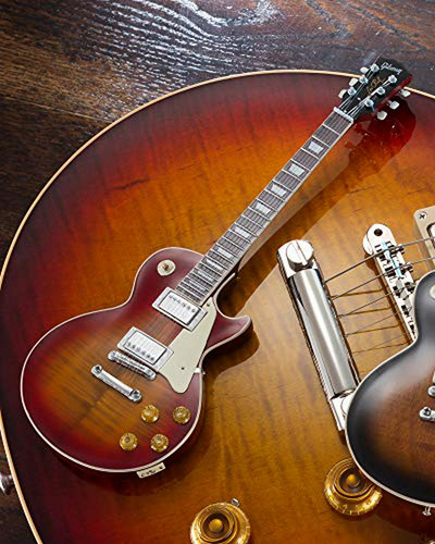 Mini Guitarra Gibson '59 Les Paul De Jimmy Page En Cherry Su