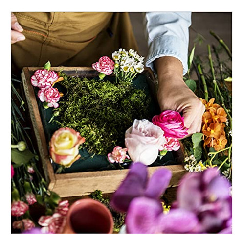 10 Unidades De Ladrillos De Espuma Con Estampado Floral De L