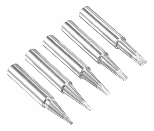 Uxcell Punta De Soldador Sin Plomo Borde Plano 0.8d + 1.2d +