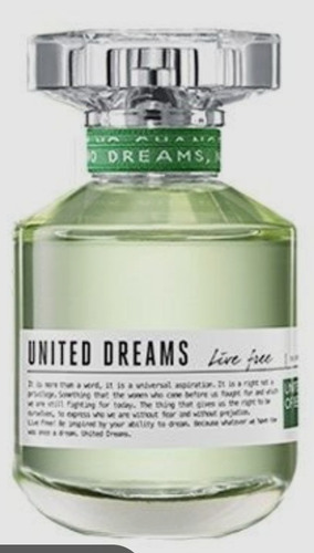 Benetton Dreams Live Free Mujer - mL a $2200