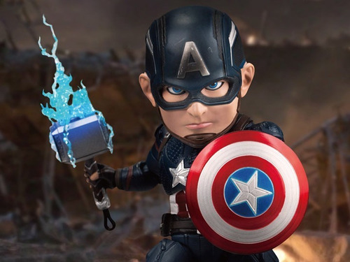 Capitan America Avengers: Endgame Egg Attack Action Eaa-104