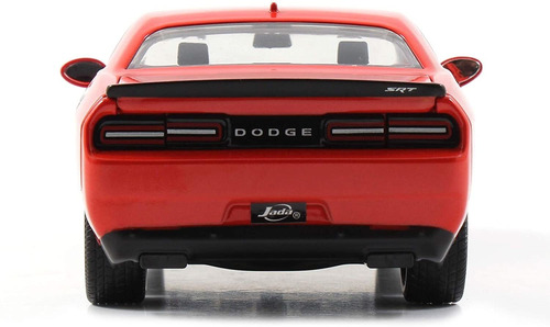 Imagem 4 de 9 de Carrinho Miniatura Dodge Challenger Hellcat Metal Die Cast