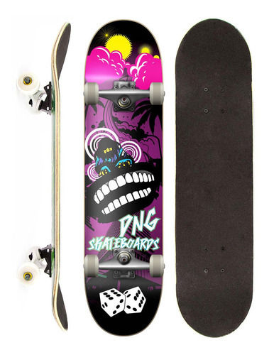 Skate Completo Dng Profissional Punk