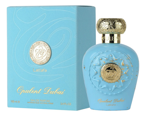 Perfume Árabe Opulent Dubai Eau De Parfum Lattafa 100 Ml Original