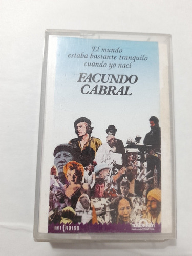 Cassette De Facundo Cabral El Mundo Estaba (1311)