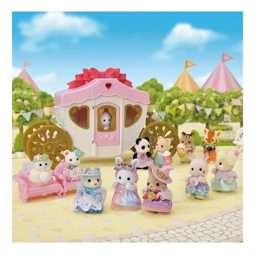 Conjunto Royal Princess De Sylvanian Families Princesas New