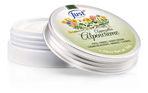 Crema Humectante Alpencreme  50g Swiss Just 