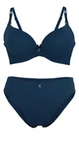 Comprar 3 Sexys Coordinados Brasier Y Panti Con Diamantes Copa B