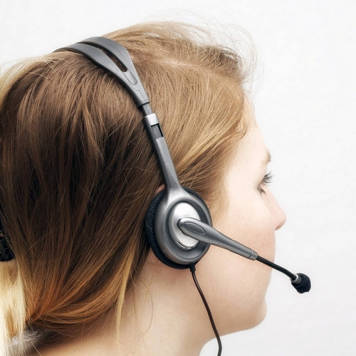 Imagen 6 de 8 de Auriculares Headset Logitech H111 Microfono Skype Miniplug 3.5mm Gtia Oficial