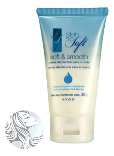 Creme Depilatório Avon Skin So Soft Para O Rosto 30g