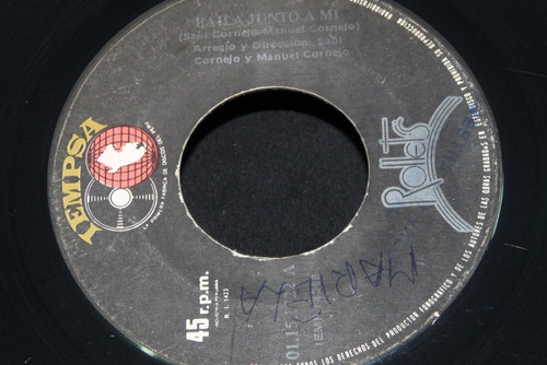 Jch- The Rollets Bailando Junto A Mi Rock Peru 45 Rpm