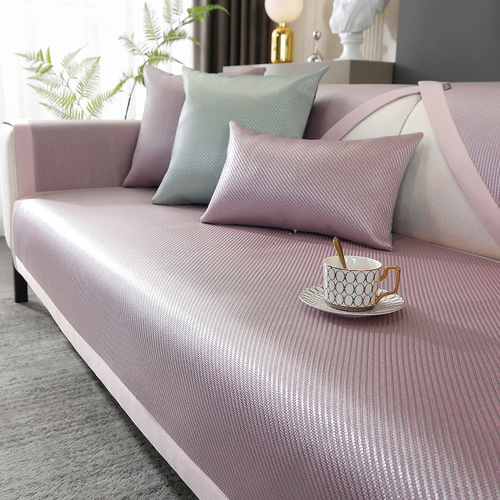 Pó De Sakura De Borda Reta - 60* 90 Cm (sofá De Seda Gelada