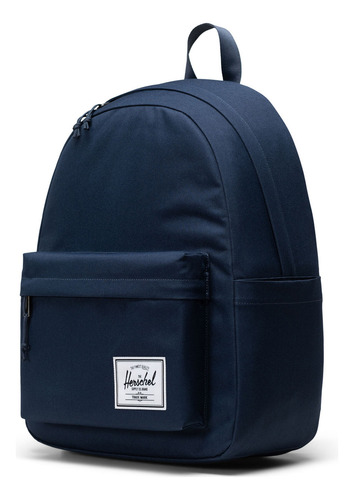 Mochila Herschel Classic 20lts Color Azul Marino Diseño De La Tela Lisa