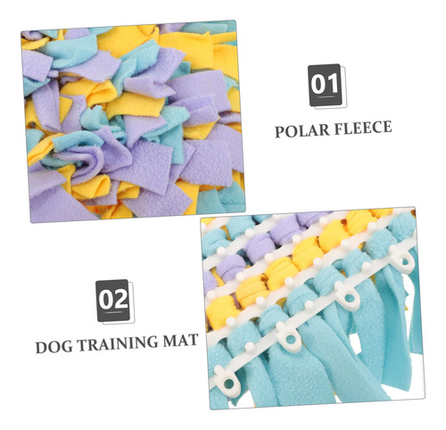Alfombra Olfativa Para Perros Besportble Modelo Pet Sniffing Assorted Color 2