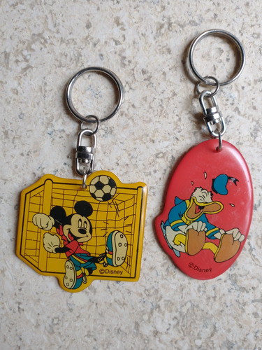 Llaveros Disney Mickey Y Donald 