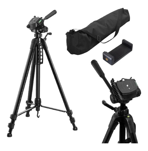 Trípode Profesional Para Fotografía Weifeng 1,70mts + Bolso