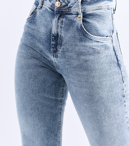 Jean Bota Recta Para Mujer Demetria Derek