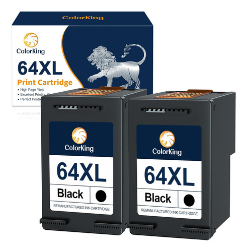 S De Tinta Negra 64xl   Tinta Hp 64 Hp 64 Xl Funciona I...