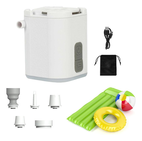 3.8 Kpa Mini Inflatable Air Pump, 450/250/100 Lumens
