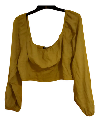 Blusa Campesina Corta Nueva Talla L.xl.