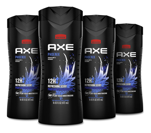 Axe Phoenix - Gel De Ducha De Aroma Refrescante Para Hombre.