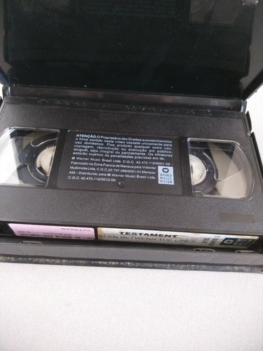Testament Seen Between The Lines Vhs Banda Thrash Metal