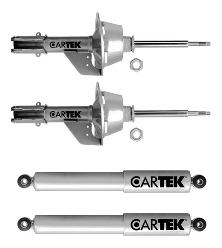 4 Amortiguadores Cartek Del/tras Dodge Caravan 1986-1995